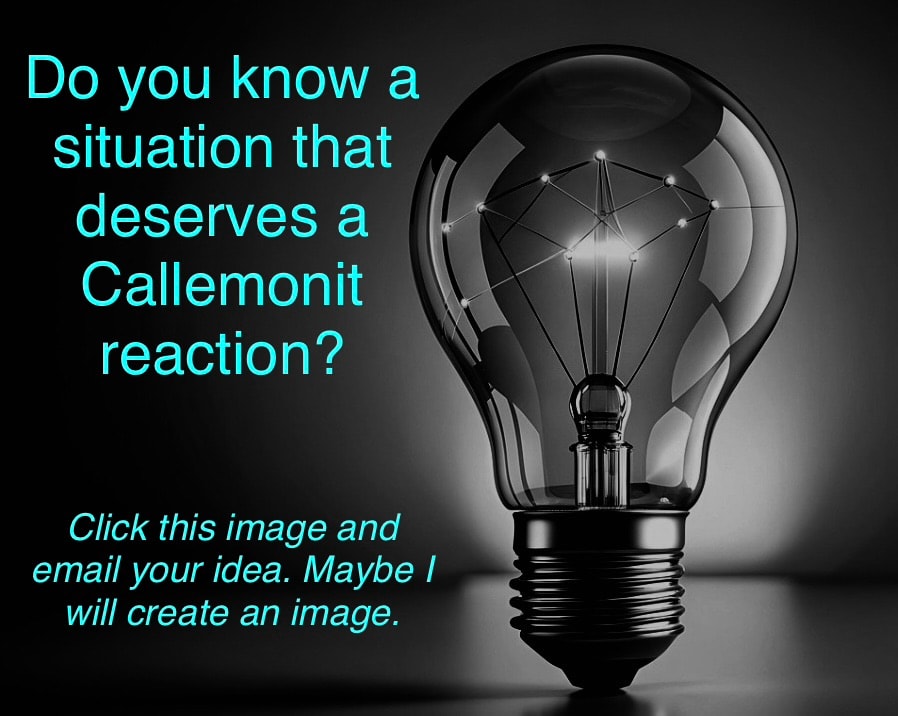 Do you know a situation that deserves a Callemonit reaction? Click this image and email your idea.